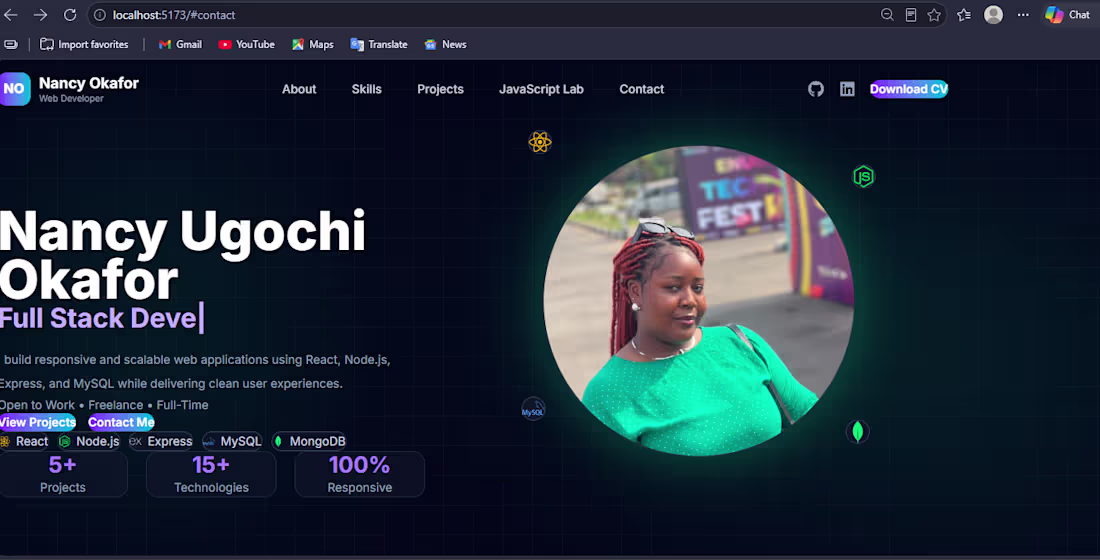 Cover image for Responsive React Website Development