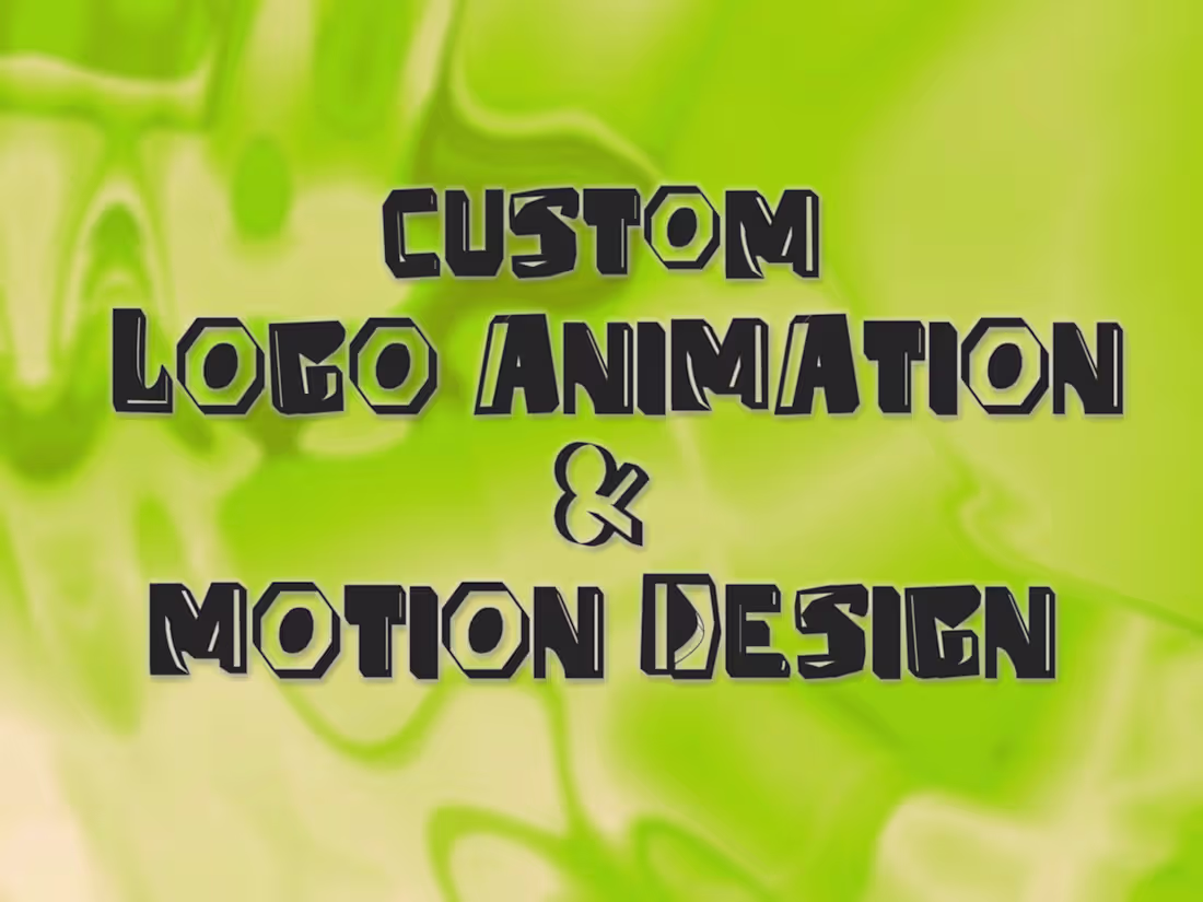 Cover image for Custom Logo Animation & Motion Design