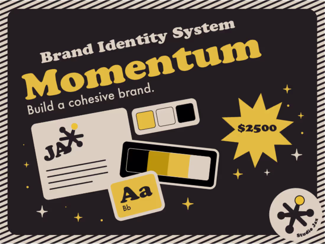 Cover image for 🚀 Brand Identity System — Momentum ($2,500)