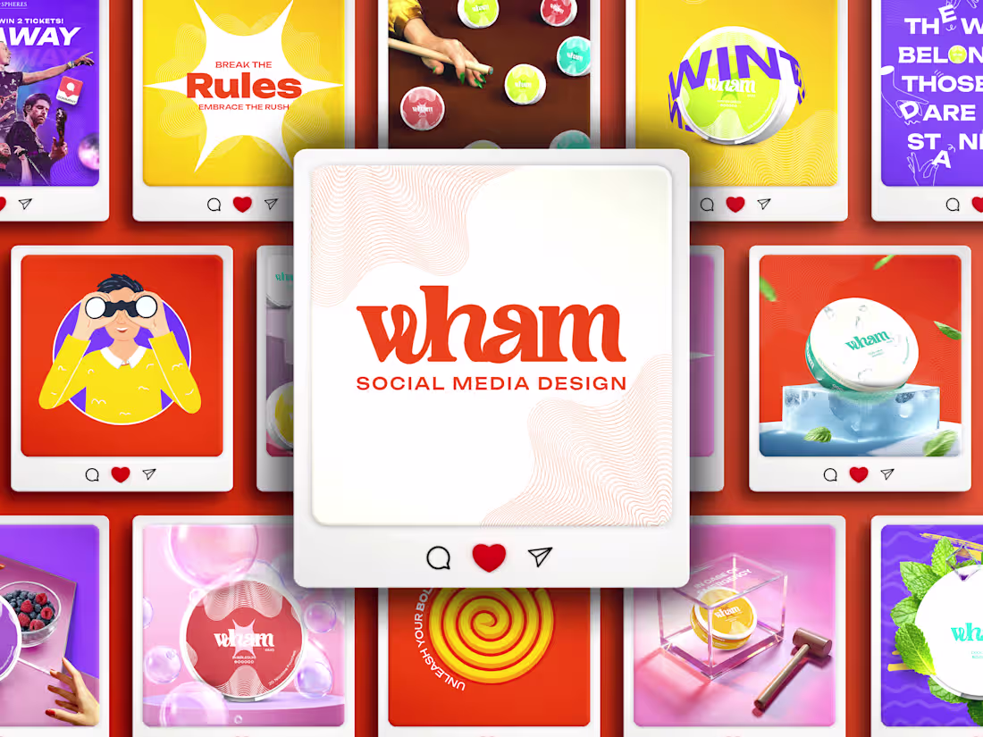 Cover image for Wham Social Media | Marketing Design