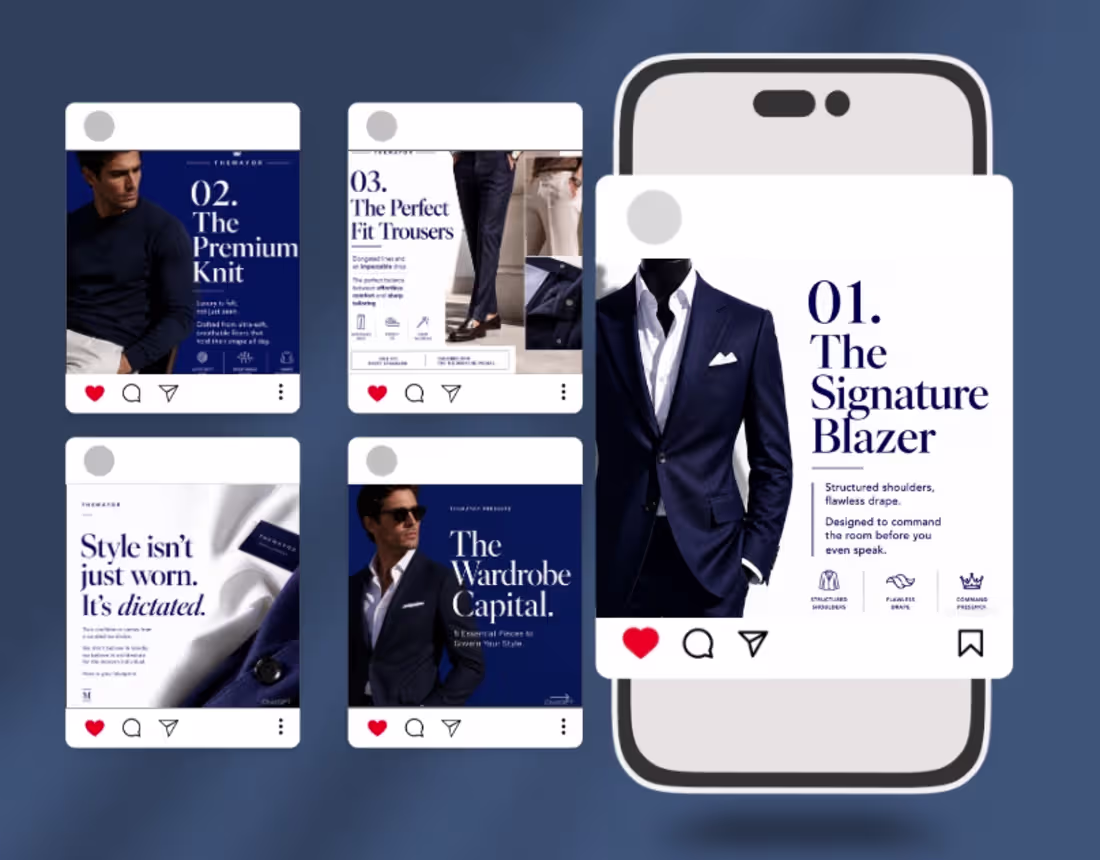 Cover image for Luxury Fashion Social Media Campaign