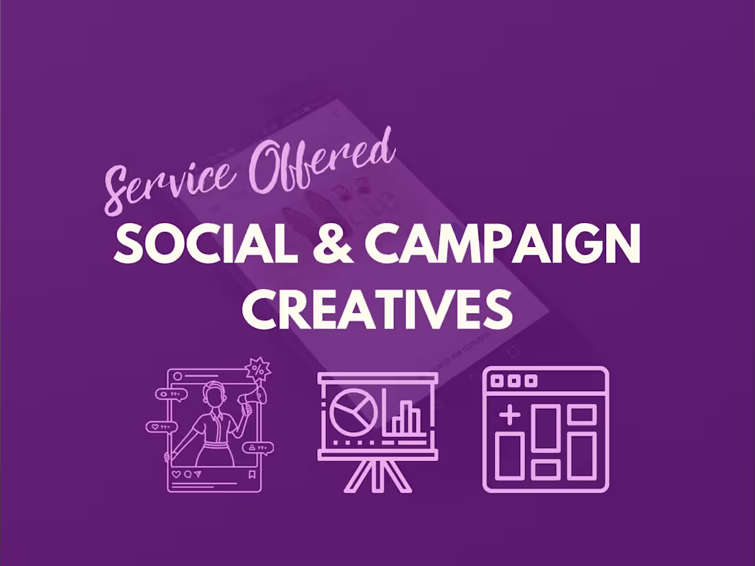 Cover image for Social & Campaign Creatives