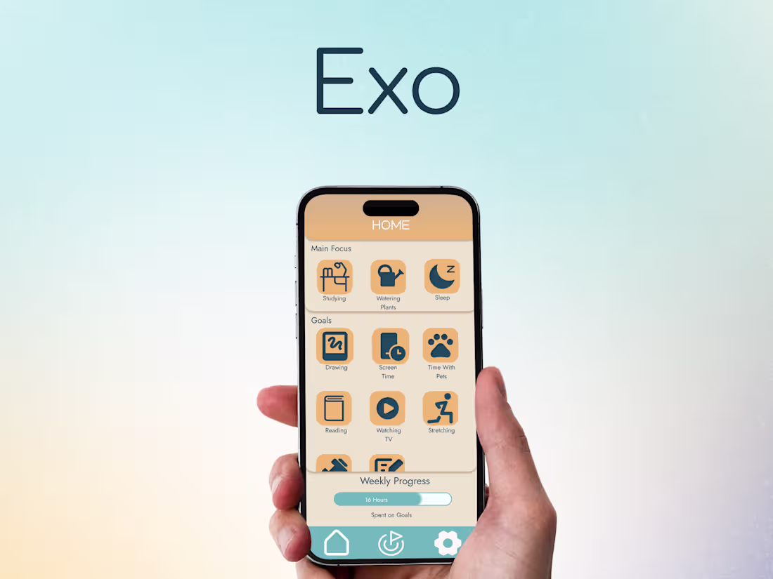 Cover image for Exo: Digital Well-being App Design