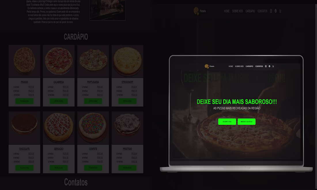 Cover image for Pizzaria