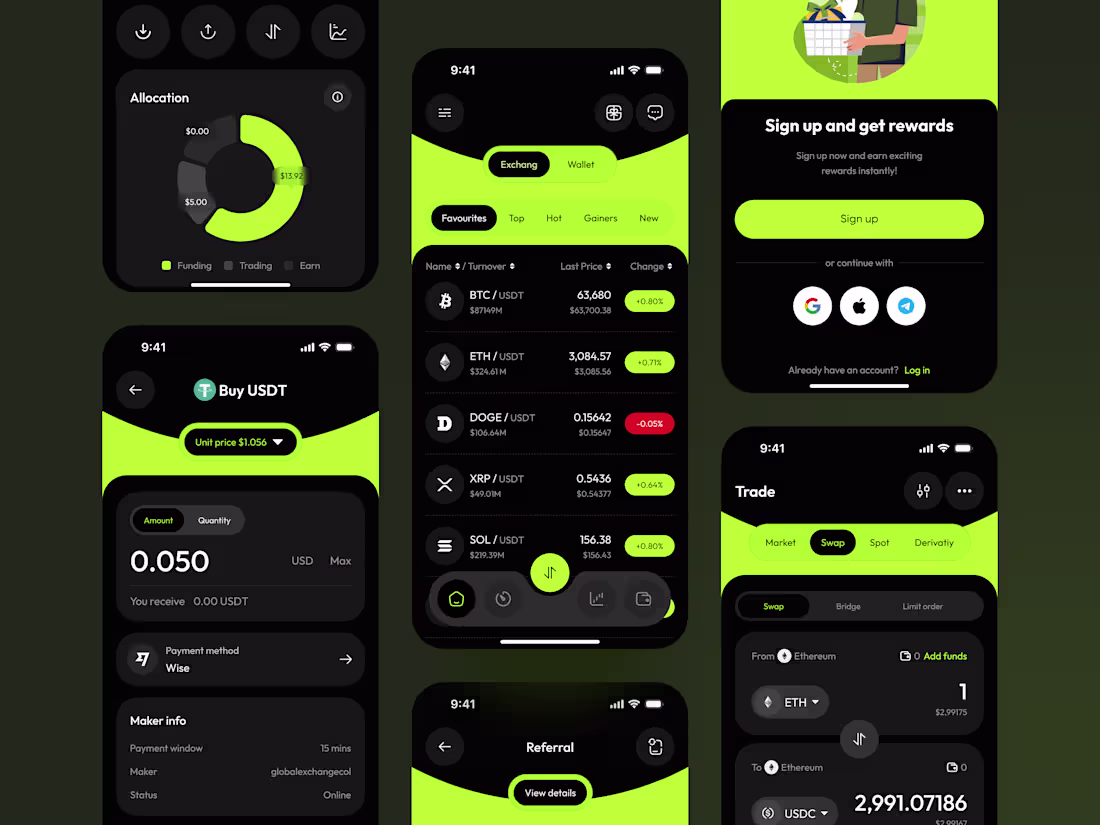Cover image for Crypto Trading Mobile App