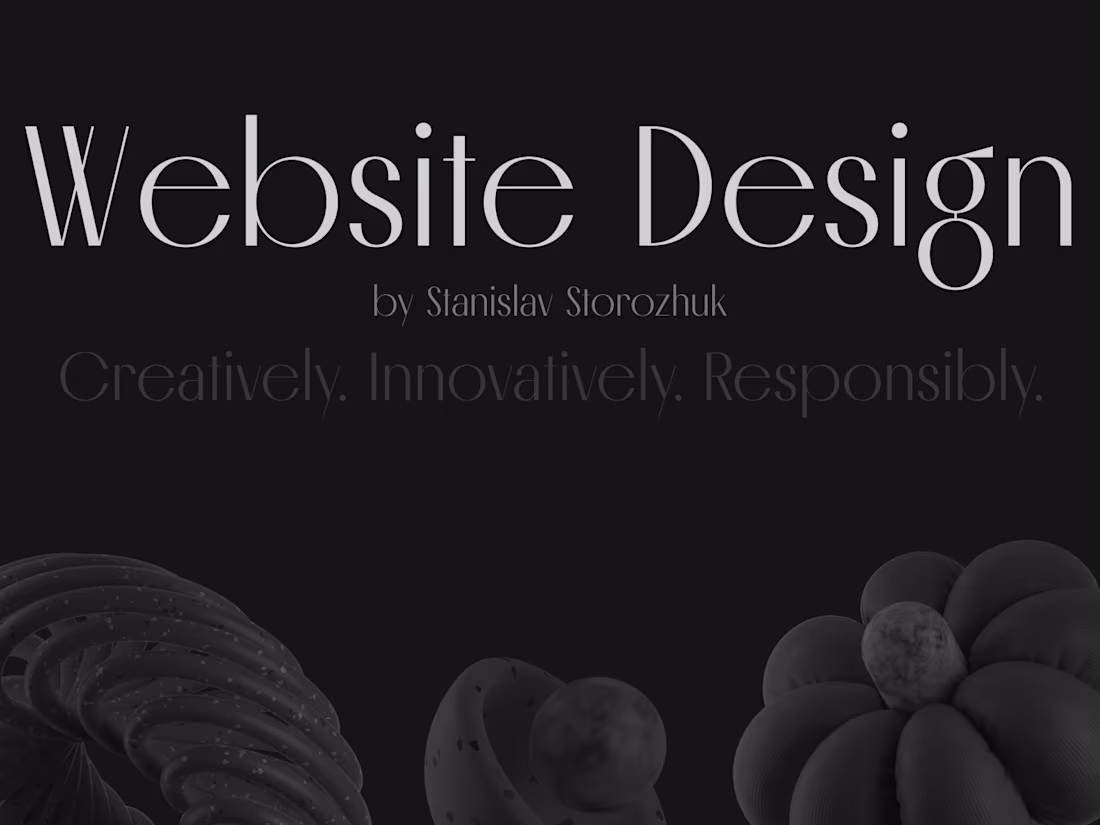 Cover image for Website Design