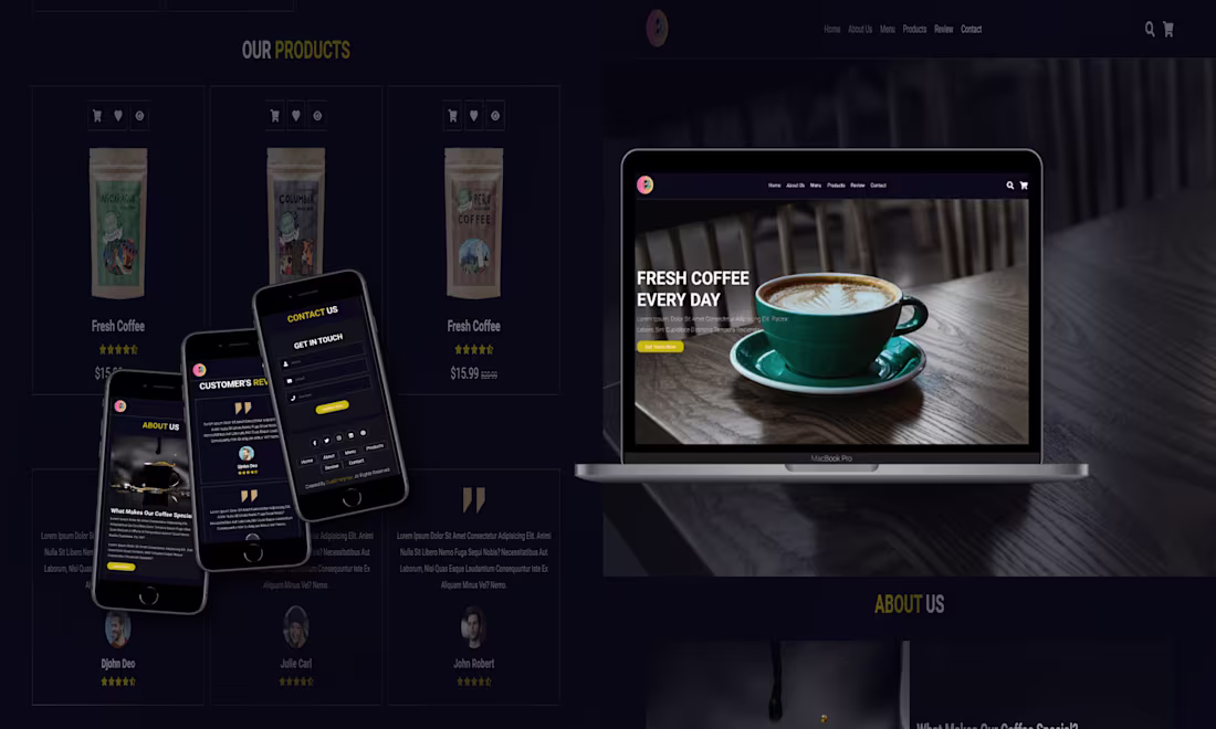 Cover image for FRESH COFFEE
