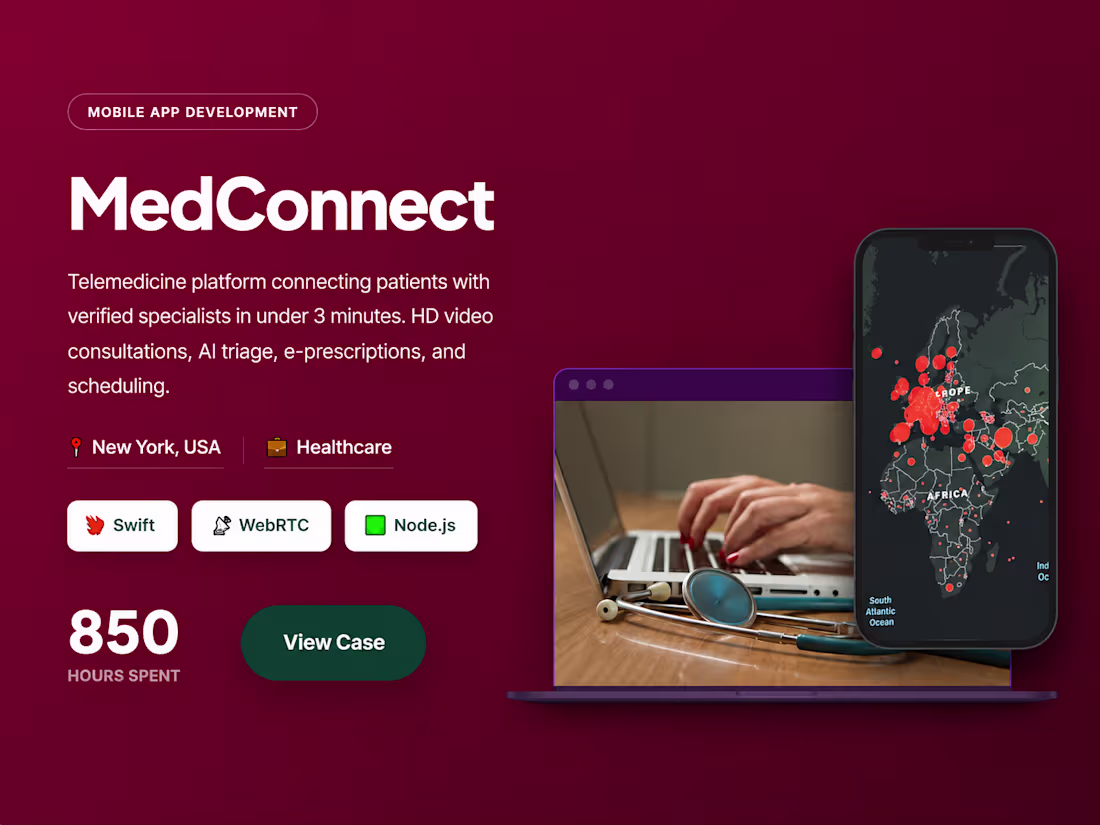 Cover image for MedConnect: On-Demand Telemedicine