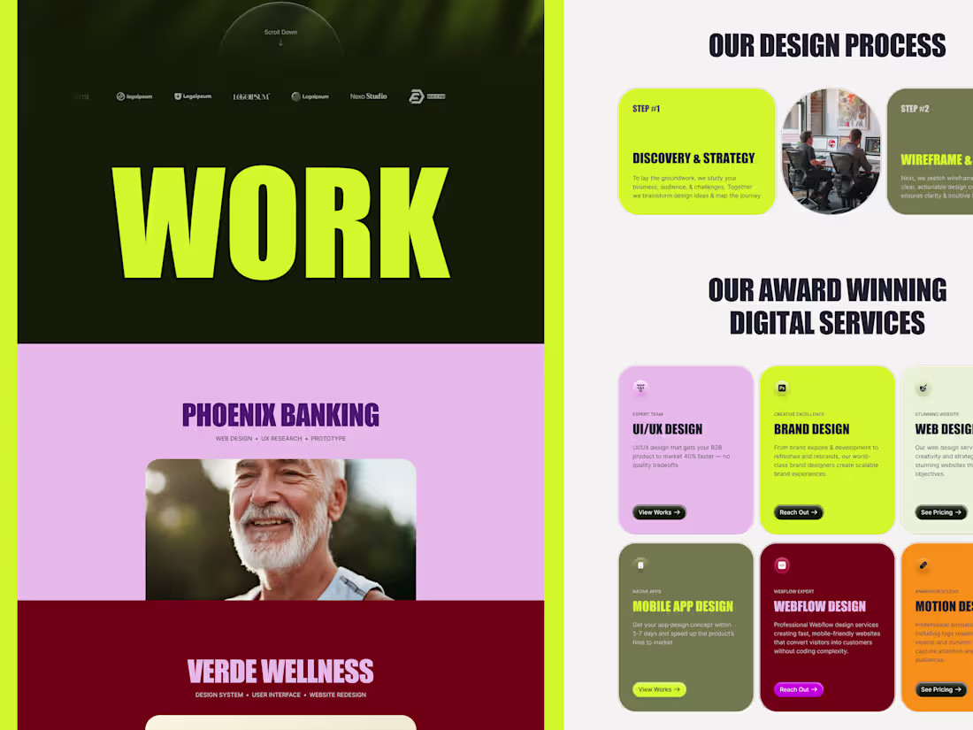 Cover image for Agency Website
