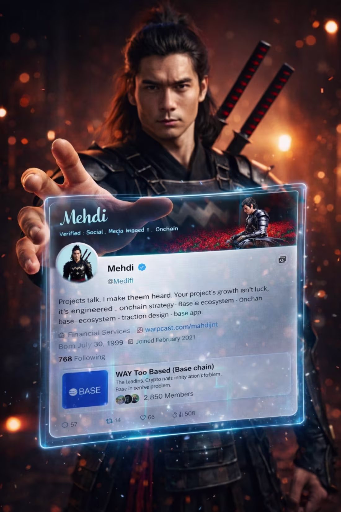 Cover image for Pfp + X account 
Different