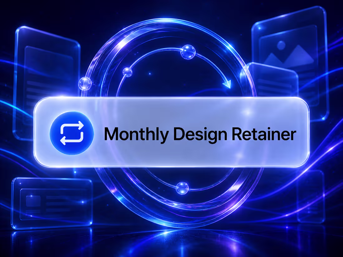 Cover image for Monthly Design Retainer — On-Demand Product Design