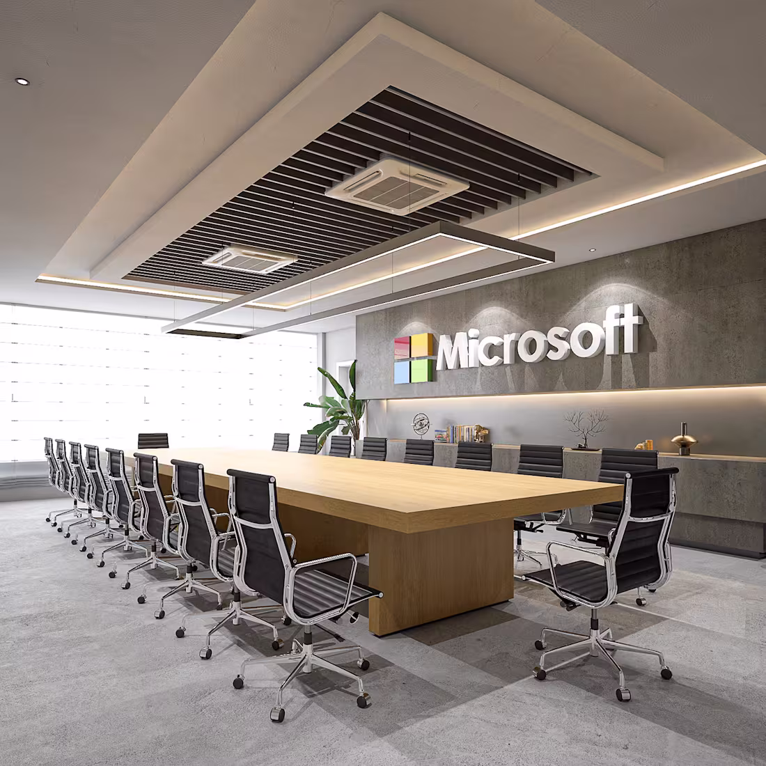 Cover image for Microsoft Head Office - Interior Images