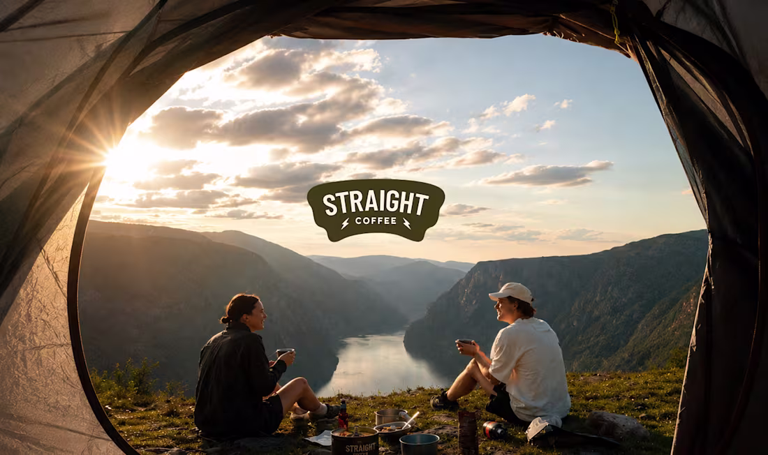 Cover image for Visual identity redesign for Straight Coffee