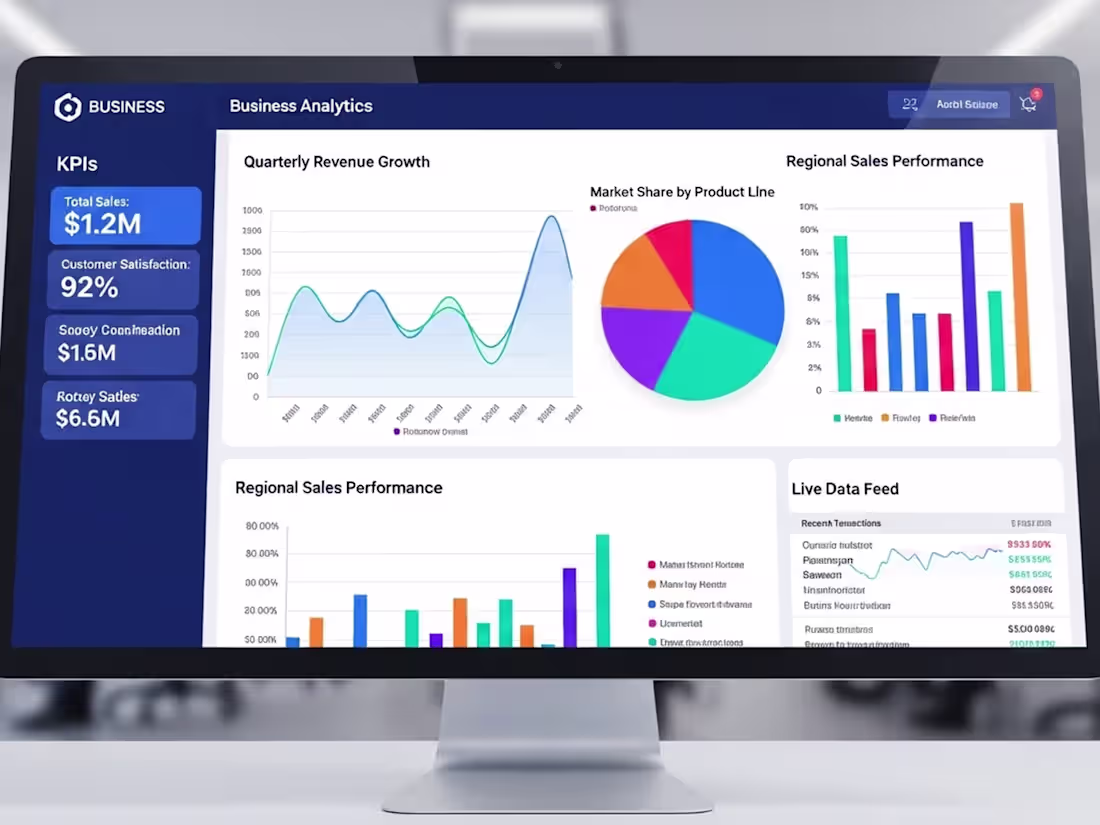 Cover image for Custom Analytics Dashboard Development