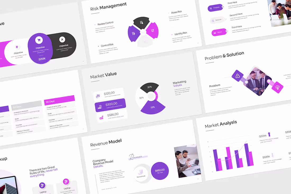 Cover image for Marketing Plan Presentation Template