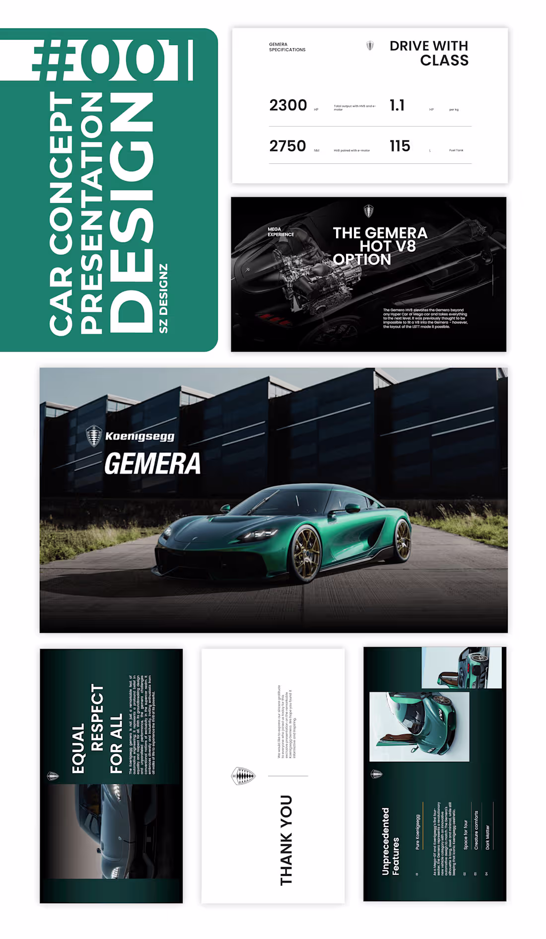 Cover image for Presentation For a car concept