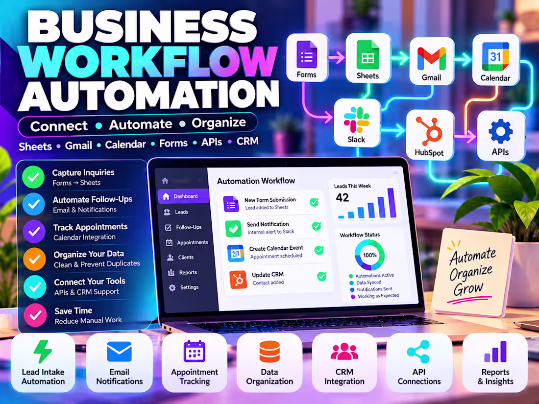 Cover image for Google Apps Script Automation & Repair