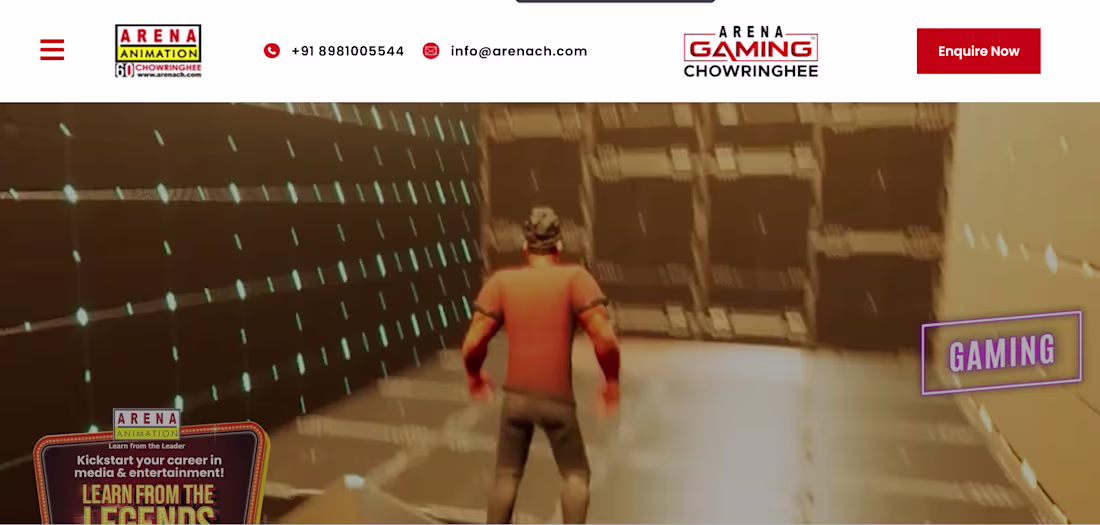 Cover image for Arena Animation Chowringhee