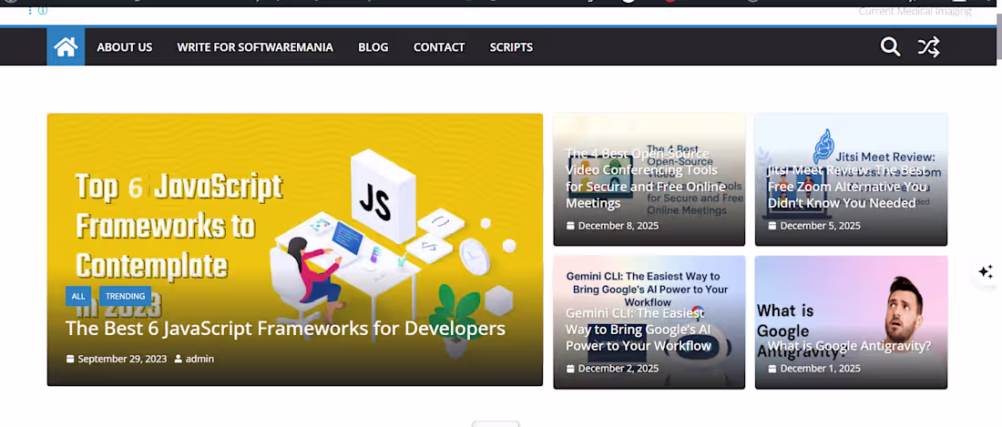 Cover image for Here is my tech blog in wordpress