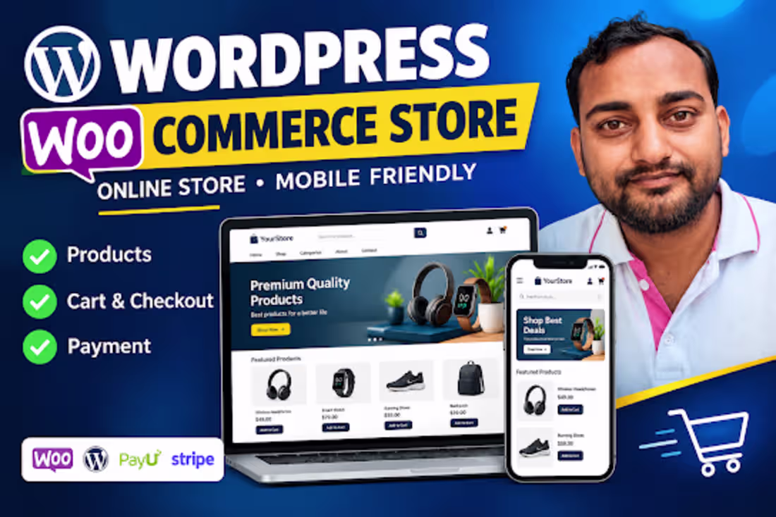 Cover image for Professional WordPress & WooCommerce E-commerce