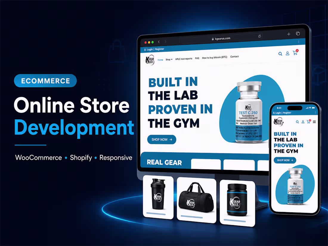 Cover image for WooCommerce & Shopify Ecommerce Store Development