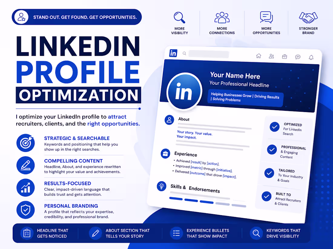 Cover image for LinkedIn Profile Optimization