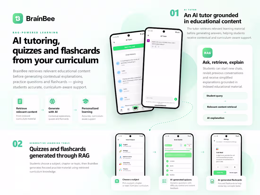 Cover image for BrainBee is a modern EdTech