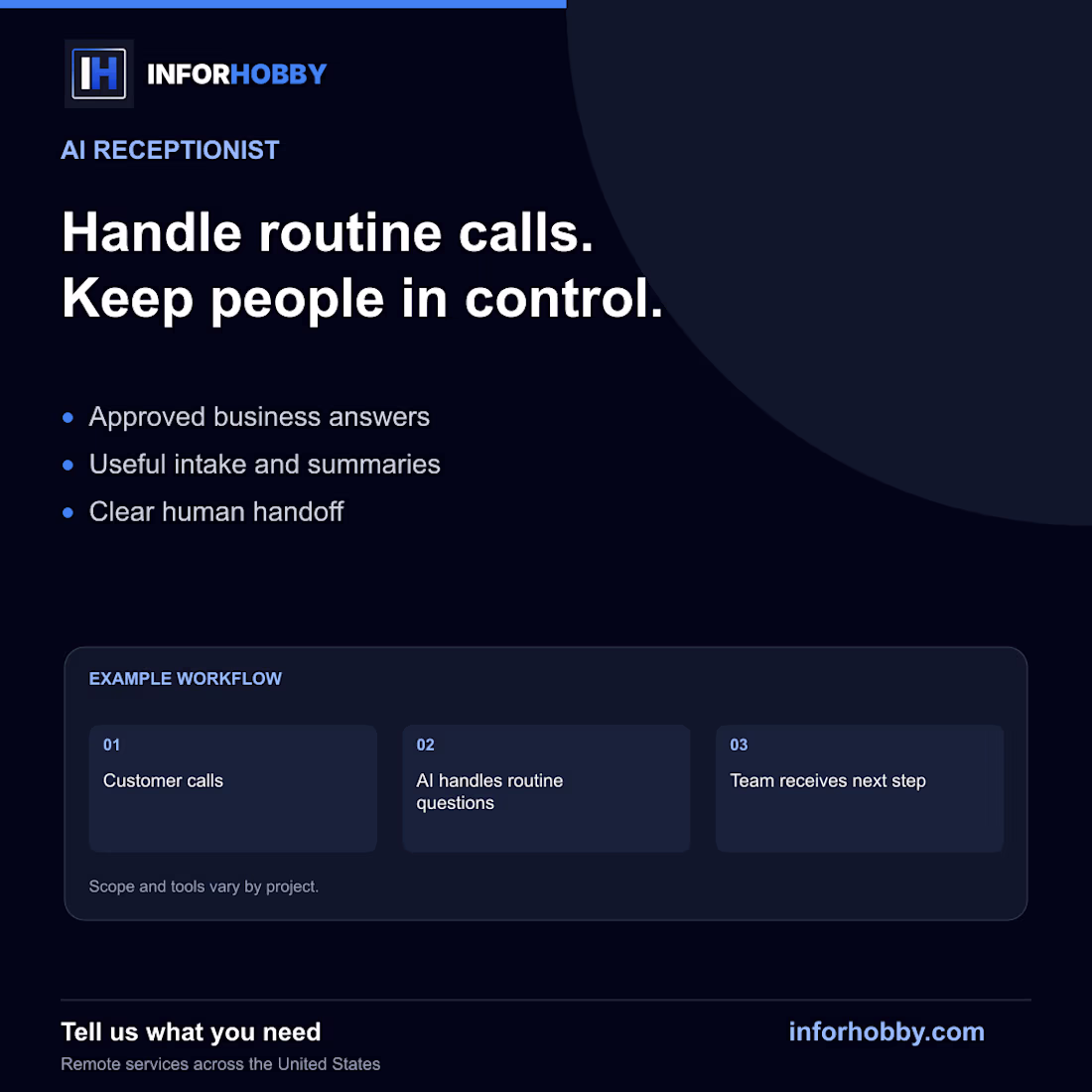 Cover image for AI Receptionist