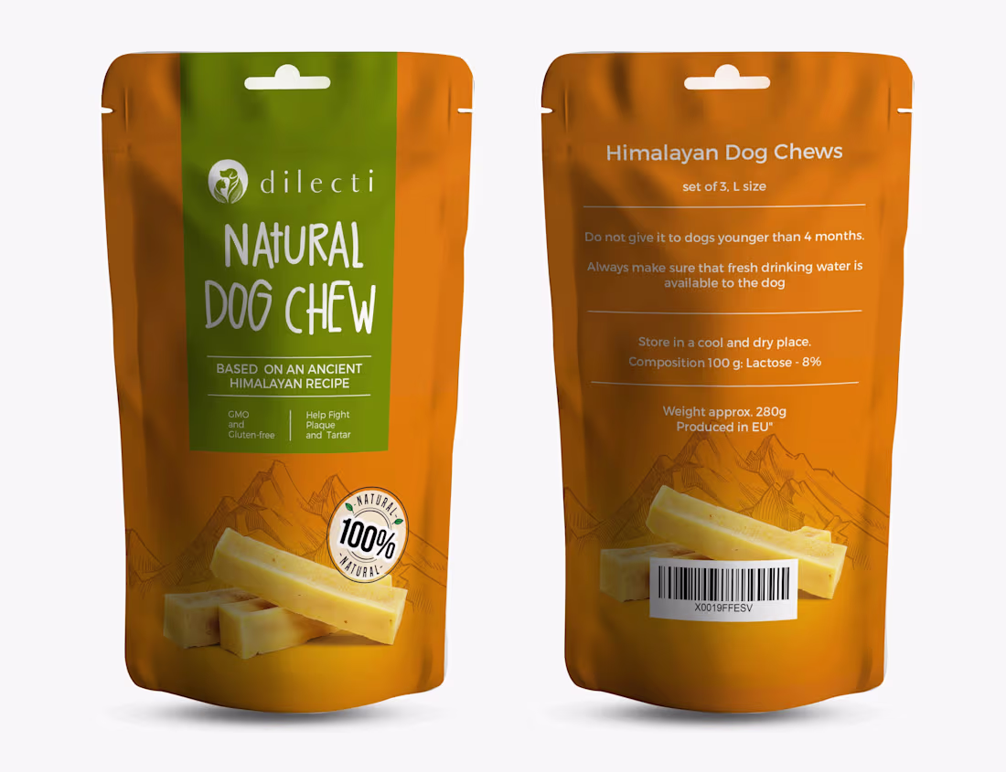 Cover image for Food Packaging For Dog Food Pouch Design 