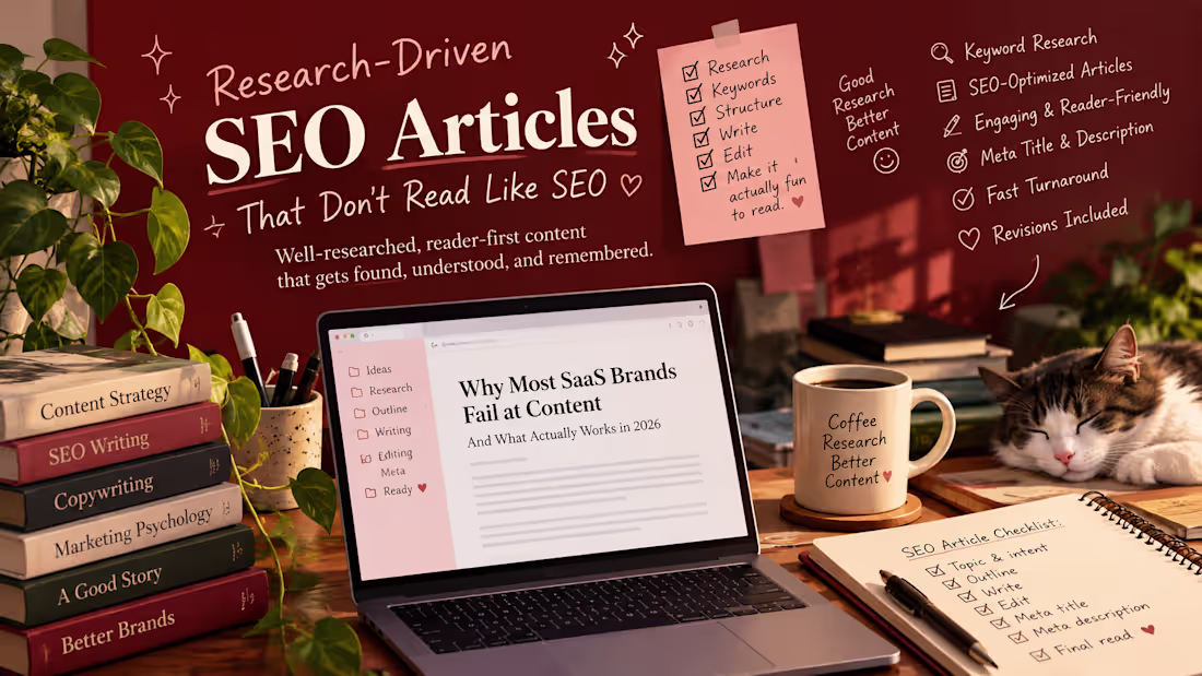 Cover image for SEO Content Article