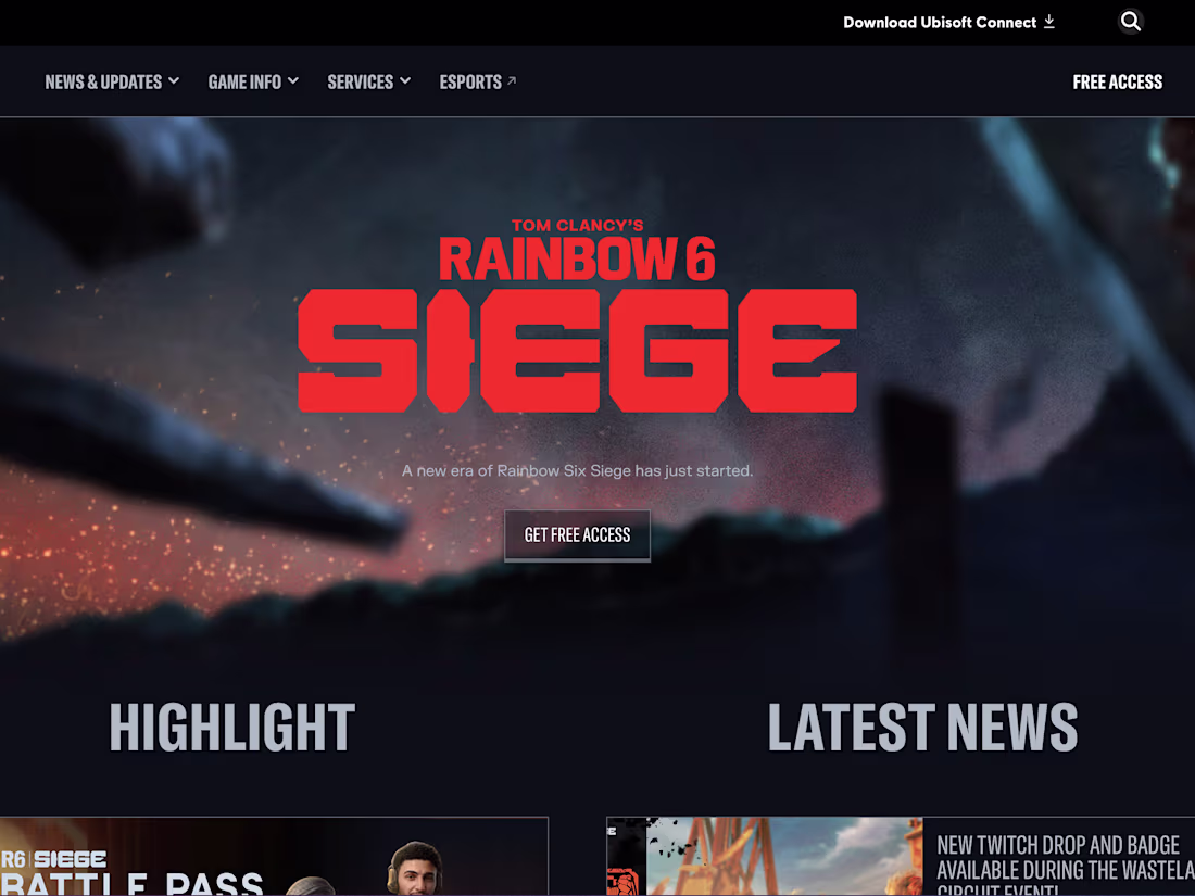 Cover image for Ubisoft
- development and maintenance of
