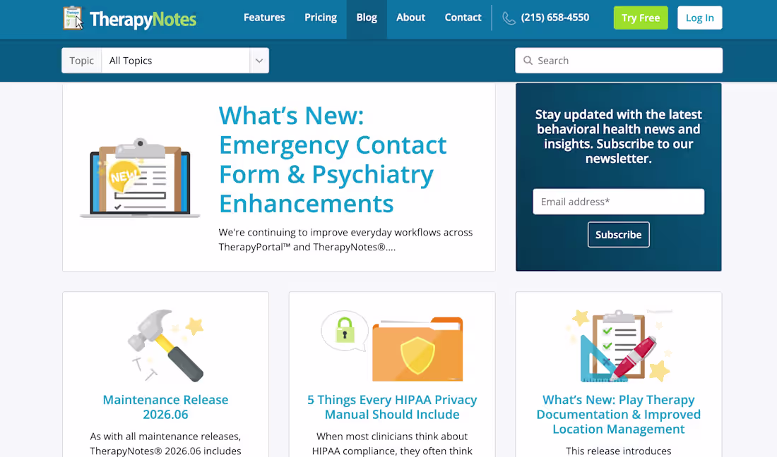 Cover image for TherapyNotes LLC - Product Operations Manager, and Product M...
