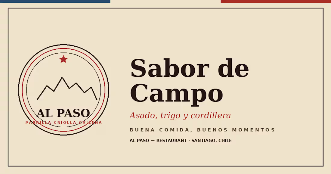 Cover image for Al Paso — Parrilla Criolla Chilena