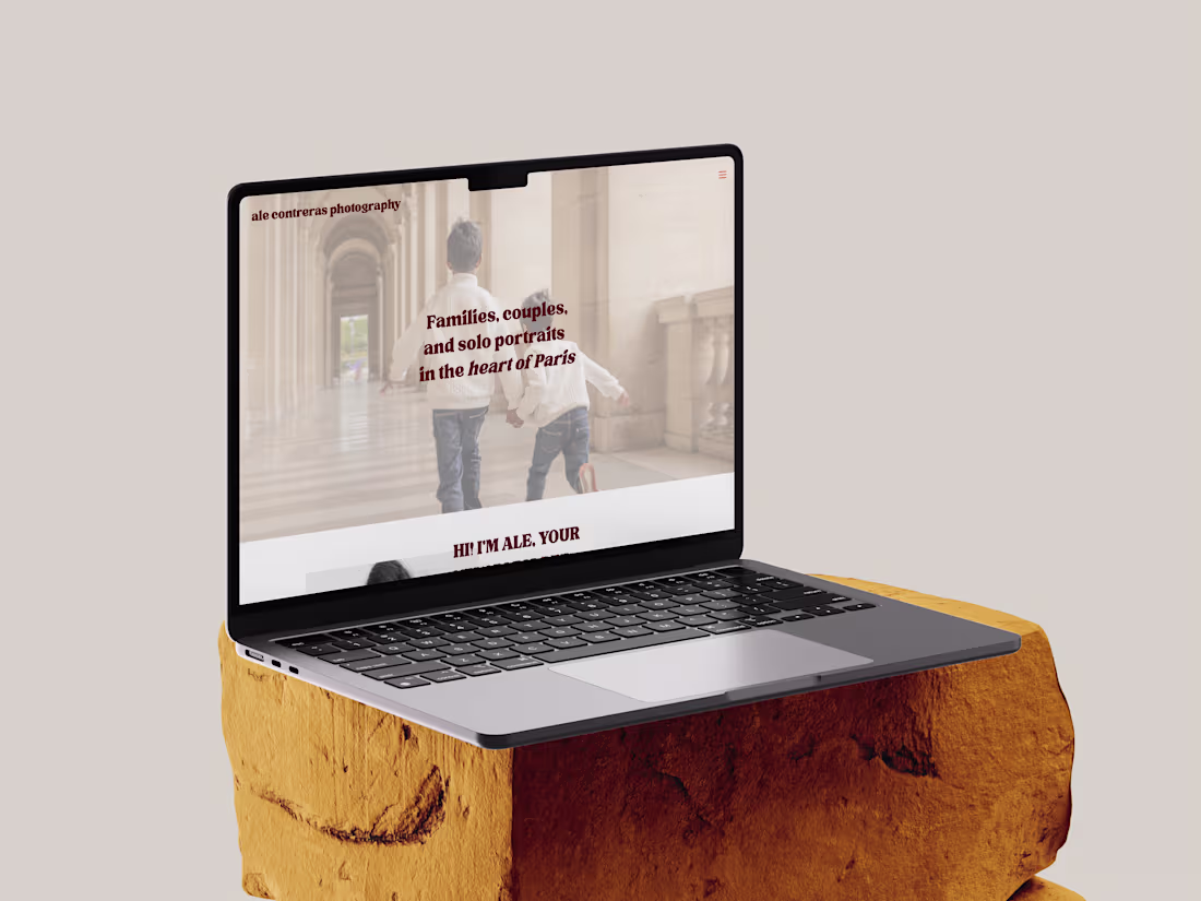 Cover image for Photography Website Design