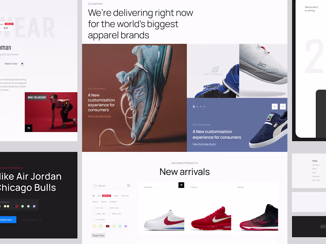Cover image for IronAthler - Sport E-commerce website