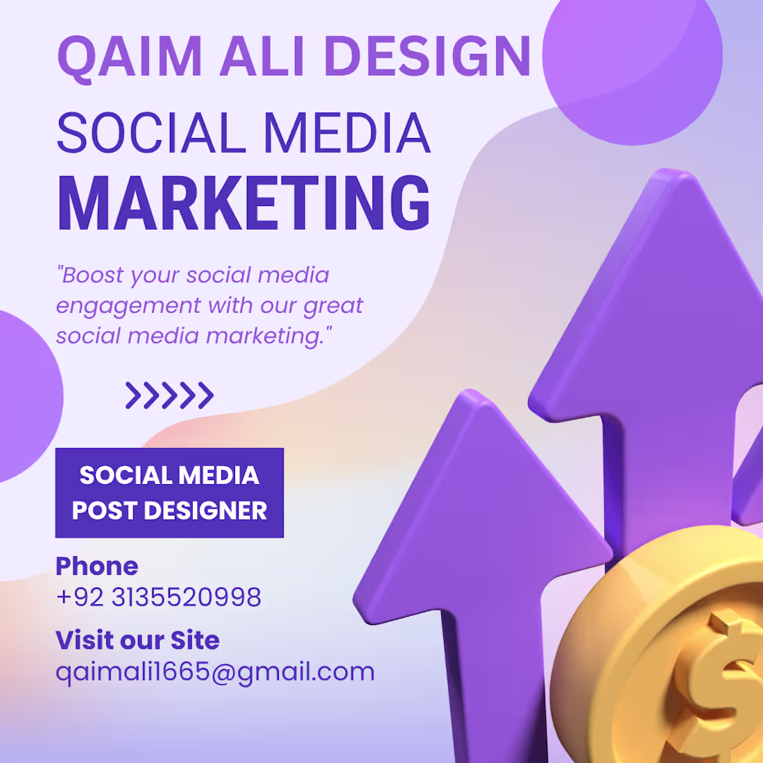 Cover image for Social Media Marketing Post Design
I