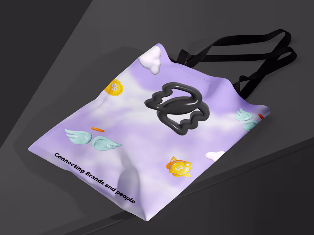 Cover image for Branding & 3D Design for web3 app