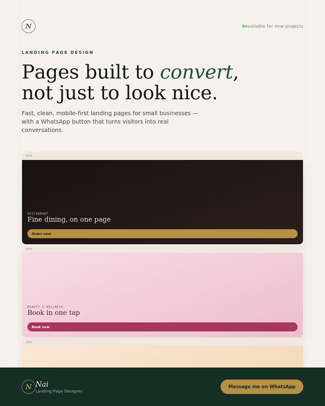 Cover image for High-Converting Landing Page Design & Development
