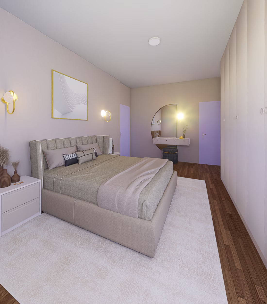 Cover image for Apartament, bedroom/kitchen