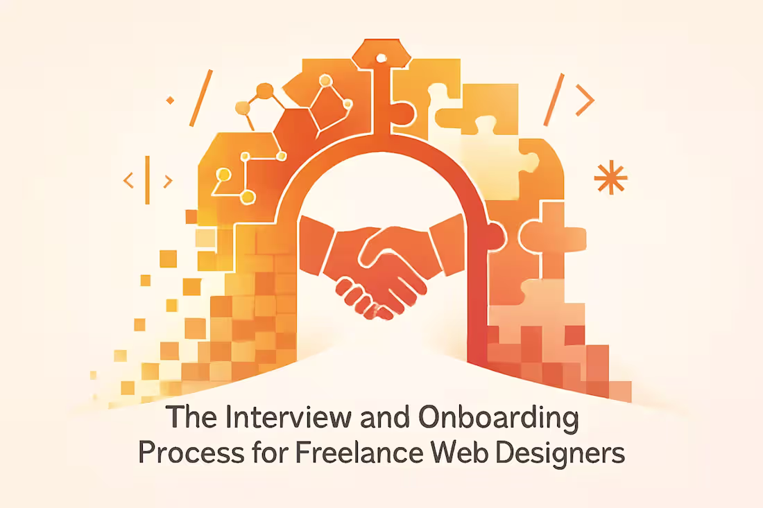 Cover image for The Interview and Onboarding Process for Freelance Web Designers