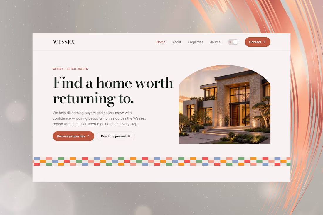 Cover image for Wessex Homes