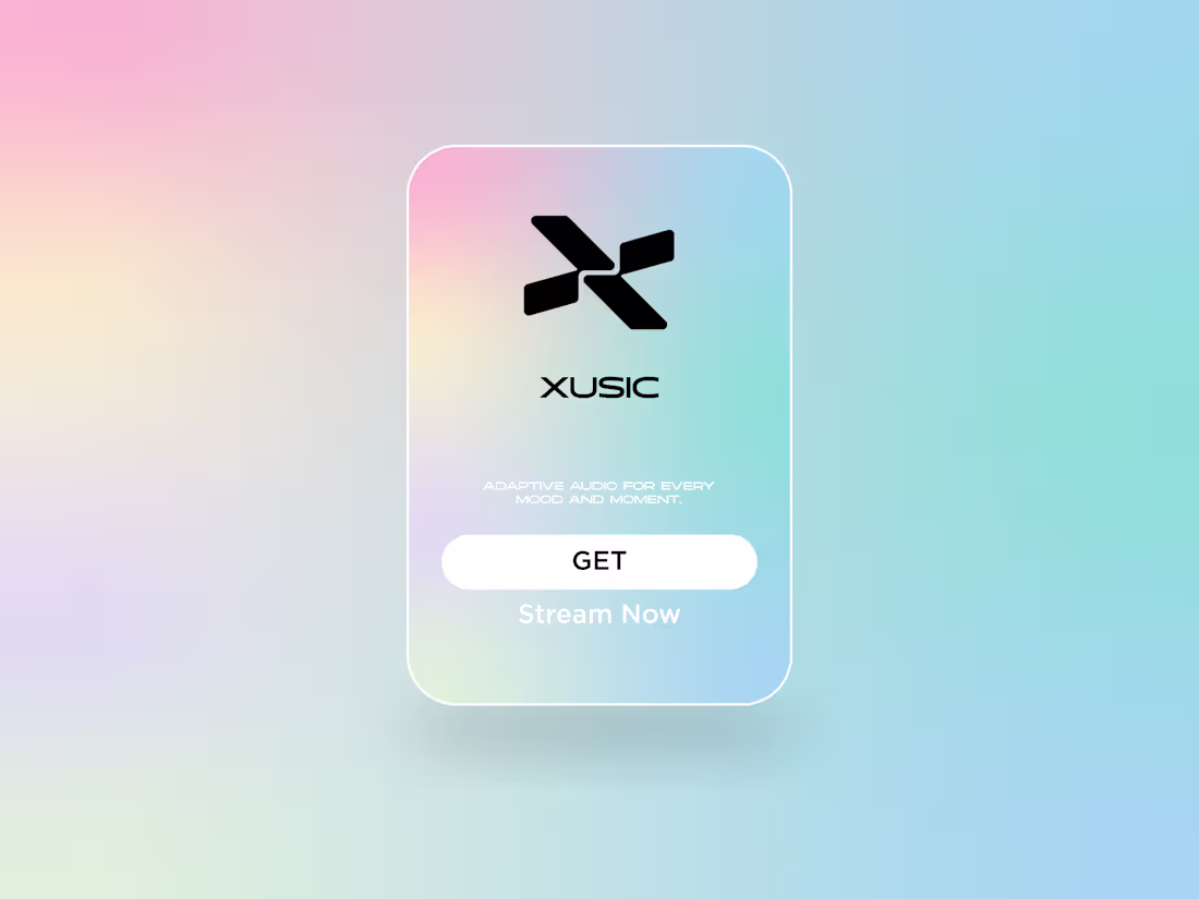 Cover image for 🎧 Meet XUSIC — Adaptive audio for every mood and moment. Mi...