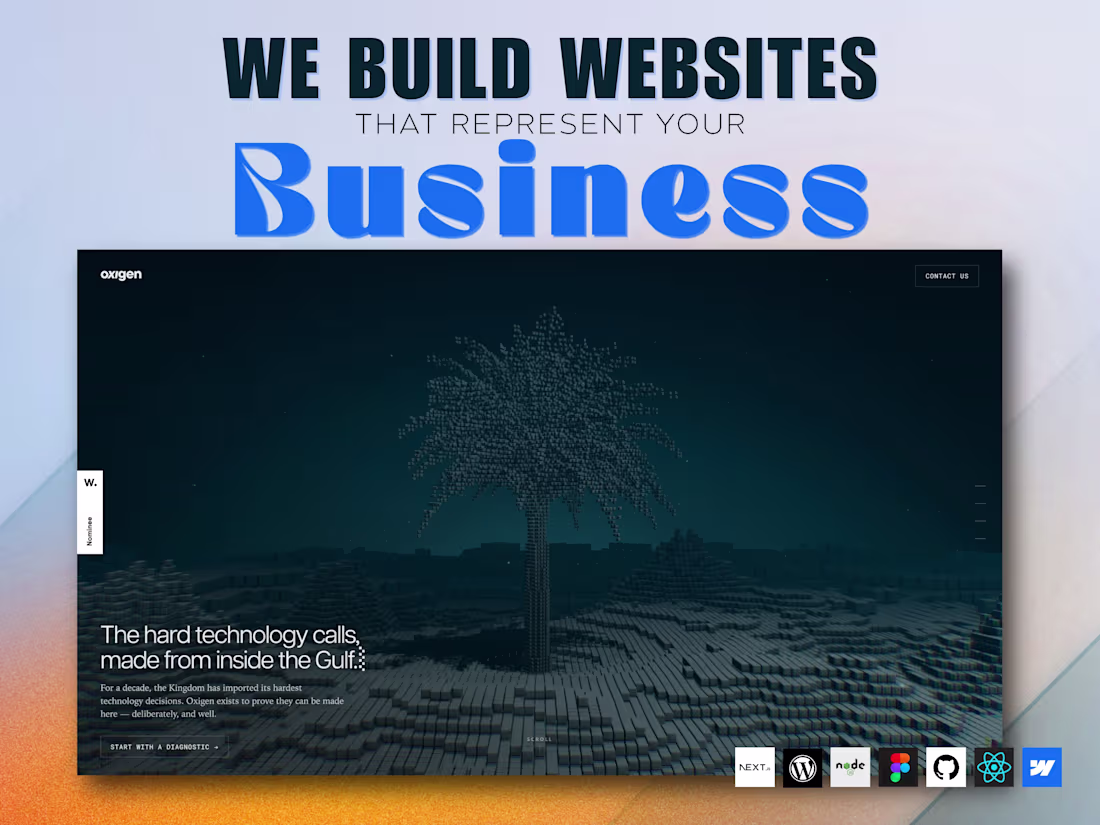 Cover image for Professional Business Website Design & Development