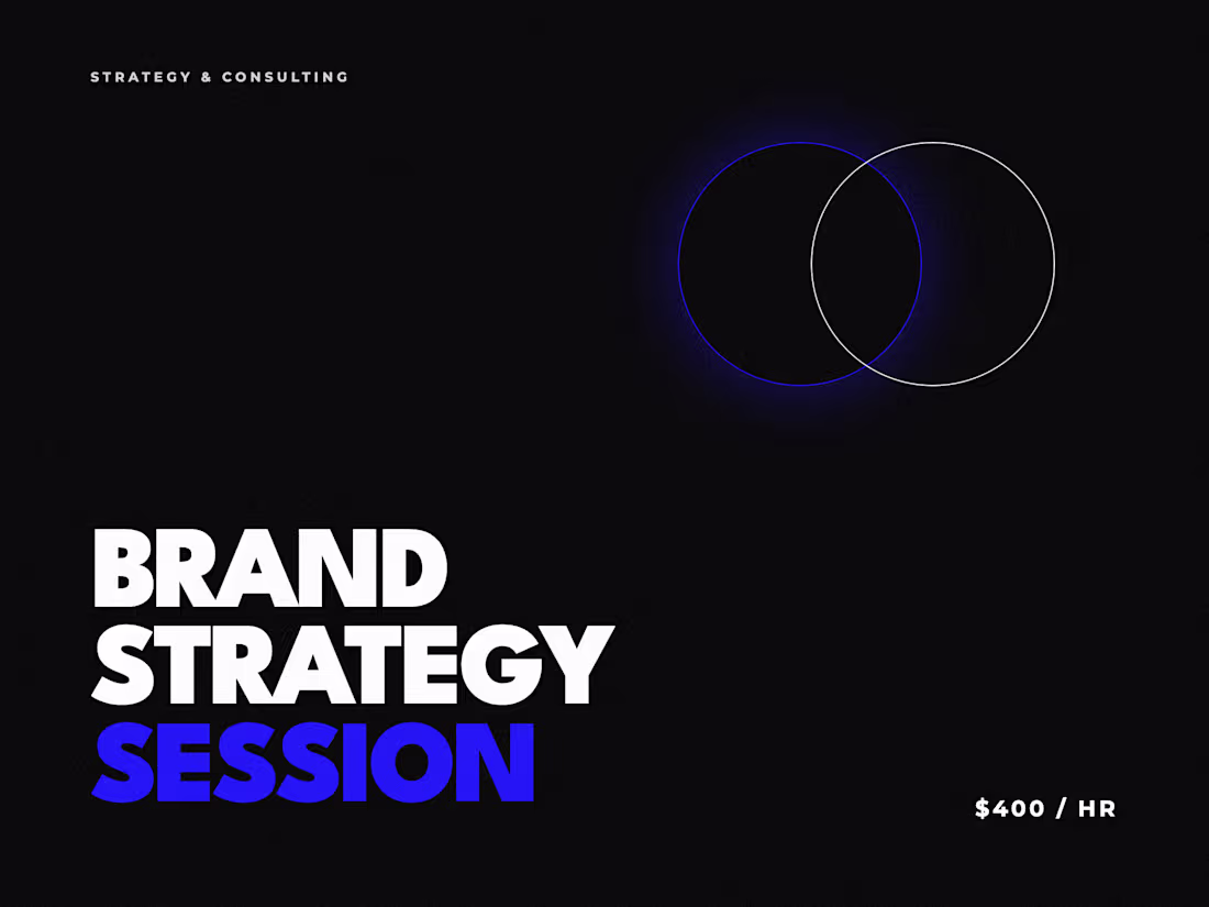 Cover image for Brand Strategy Session
