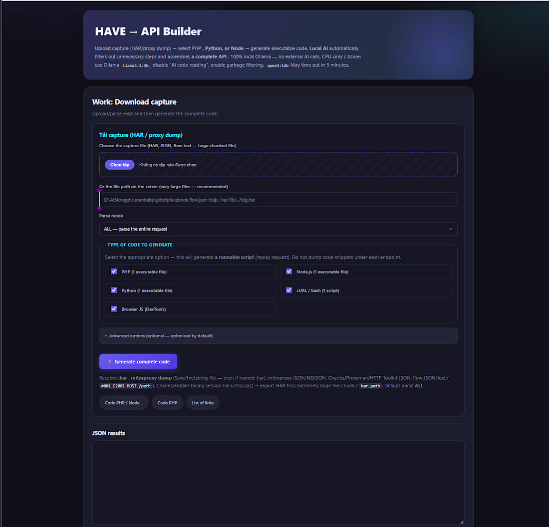 Cover image for Api Builer