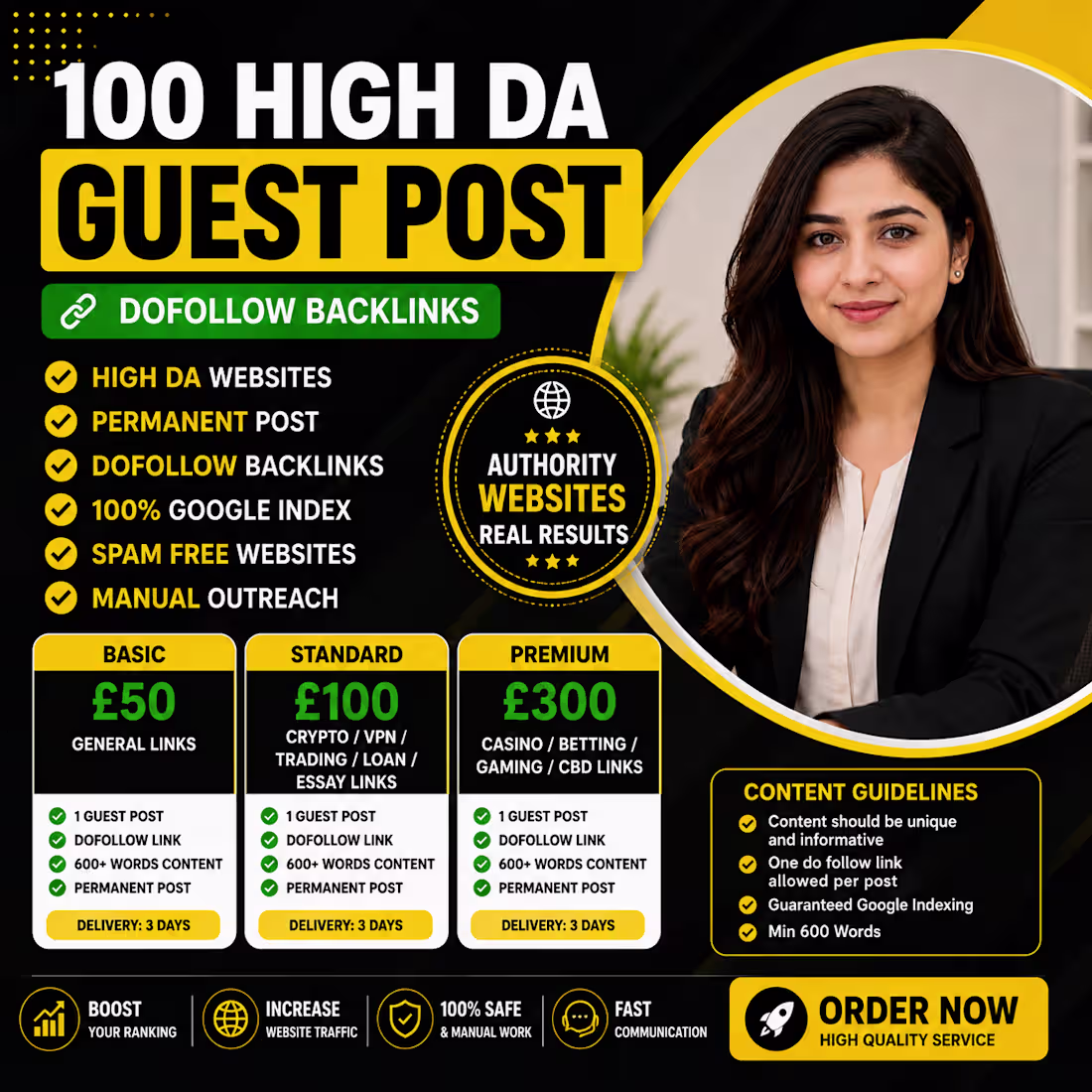 Cover image for I will provide guest posting