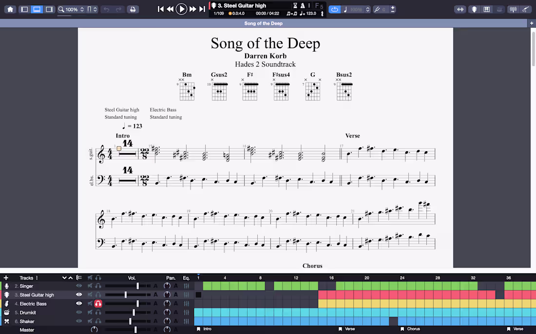 Cover image for A transcription I wrote for