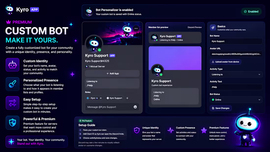 Cover image for 🤖 Custom Bot Branding 