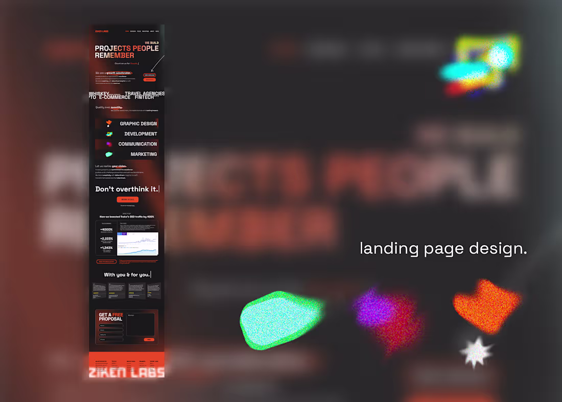 Cover image for Responsive Web Design - concept, mood, UI, UX