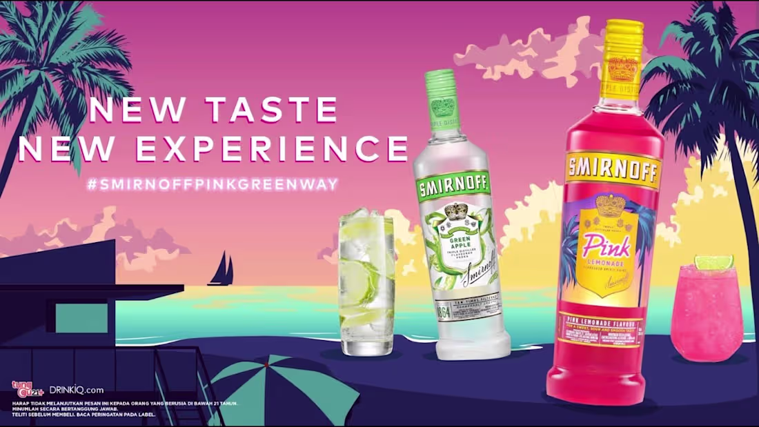 Cover image for Explore the new taste and experience of Smirnoff | Smirnoff Pin…
